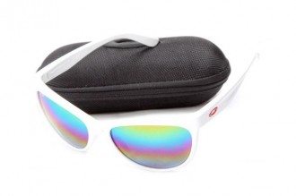 Oakley fringe matte white / colorful iridium