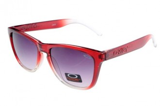 Oakley frogskins sunglasses in crystal red / violet iridium