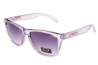 Oakley frogskins sunglasses in amethyst iridescent / black violet gradient