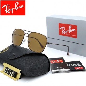 Ray Ban RB3136 Sunglasses Brown/Brown