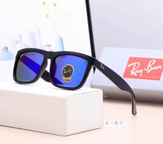 Ray Ban RB4169 Sunglasses Dark Blue/Black