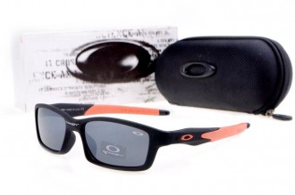 Oakley crosslink sunglasses polished black/island pink/black iridium