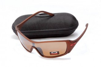 Oakley Dart sunglasses matte earth brown/VR28 iridium