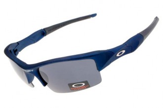 Oakley flak jacket Sunglasses matte blue/black iridium for sale