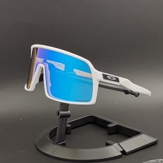Oakley sutro Sunglasses Matte White/Prizm Blue