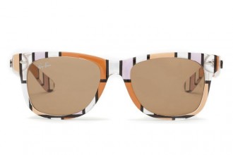 Ray Ban RB2140 Original Wayfarer Sunglasses Colorful/Light Brown