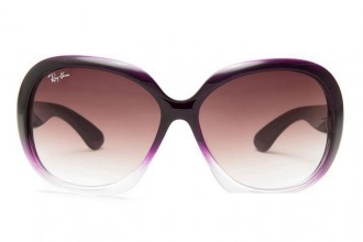 Ray Ban RB4098 Jackie Ohh II Sunglasses Purple/Light Brown Gradient