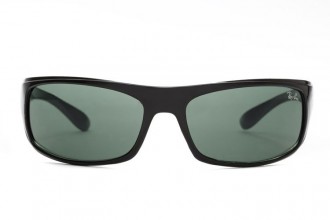 Ray Ban RB4176 Active Sunglasses Black/Dark Green