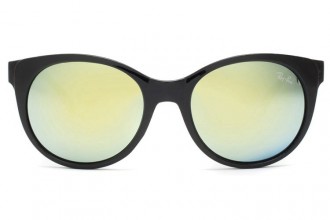 Ray Ban RB7288 Erika Sunglasses Black/Light Green