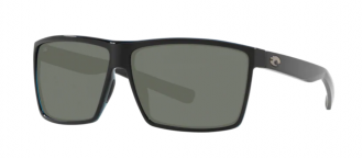 Costa Rincon Mens Sunglasses Shiny Black/Gray