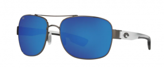 Costa Cocos Mens Sunglasses Gunmetal/Blue Mirror