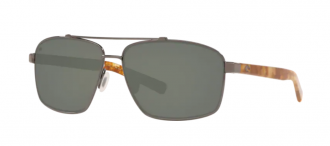 Costa Flagler Mens Sunglasses Gunmetal/Gray