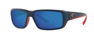 Costa Freedom Series Fantail Mens Sunglasses Matte Freedom Fade/Blue Mirror