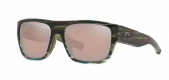 Costa Sampan Mens Sunglasses Matte Reef/Copper Silver Mirror