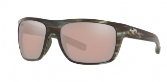 Costa Broadbill Mens Sunglasses Matte Reef/Copper Silver Mirror