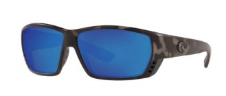 Costa Ocearch Tuna Alley Mens Sunglasses Tiger Shark Ocearch/Blue Mirror