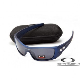 Oakley Batwolf Sunglasses Matte Blue / Gray