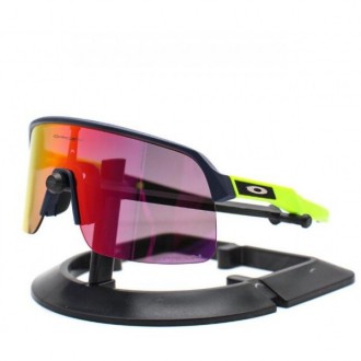 Oakley Sutro Lite sunglasses Matte Black and Green frame Ruby lens