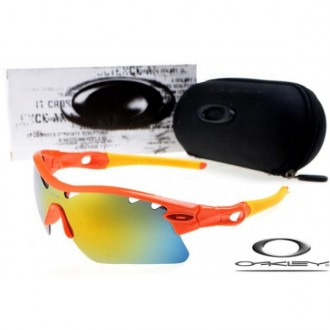 Oakley Radar Path Photochromic Sunglasses Polishing Orange Frame Yellow Blue Iridium Lens OAKLEY20156153
