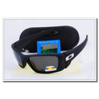 Cheap Oakley Fuel Cell Polarized Sunglasses Black Frame Slate grey Iridium Lens Sale