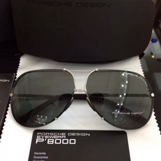 Porsche Design Sunglasses Silver Black