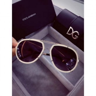Men's Dolce amp; Gabbana Sunglasses D2520 White Purple