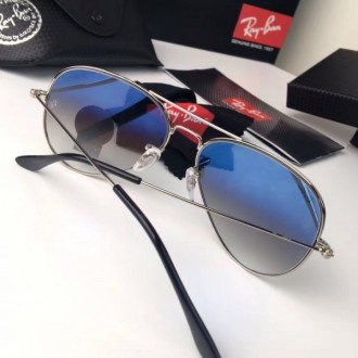 Men's Women's Ray Ban Aviator Sunglasses RB3025 Deep Blue