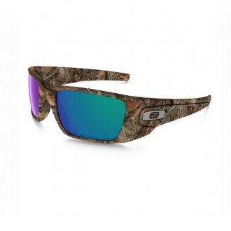  Oakley Camo Fuel Cell Sunglasses Wooden Frame Mercury Green Lenes