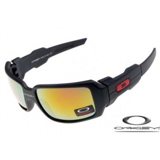 Oakley Oil Drum Sunglasses Black Frame Yellow Lens OAKLEY20156392