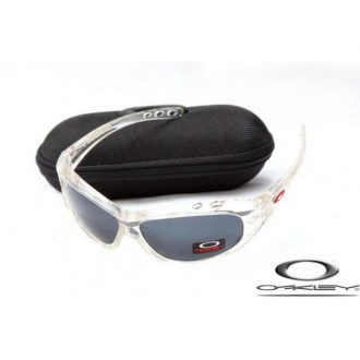Oakley Water Jacket Sunglasses Transparent Frame Gray Iridium Lens OAKLEY20156213