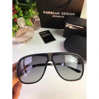 Mens Porsche Design Sunglasses P8618 Dark Black