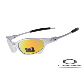Oakley Juliet Sunglasses Silver Frame Yellow Lens OAKLEY20156368