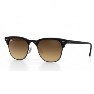 Ray Ban Sunglasses CLUBMASTER REMIX Black Frame Brown Lens