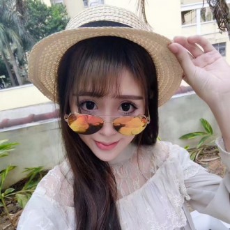 men's women's Thom Browne Travel Sunglasses Red Lenses