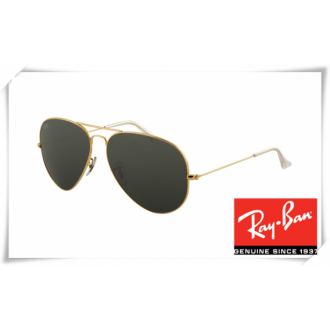 Ray Ban RB3025 Aviator Sunglasses Arista Frame G-15XLT Lens