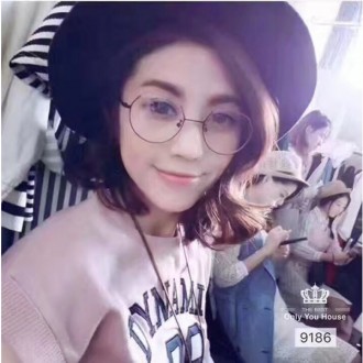 Thom Browne Glasses Round Half Frame Eyeglasses Black Frame