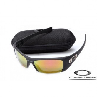 Cheap Oakley Hijinx Sunglasses Reluster Black Frame Fire Lens For Sale USA