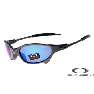 Oakley Juliet Sunglasses Polishing Black Frame Blue Iridium Lens OAKLEY20156113