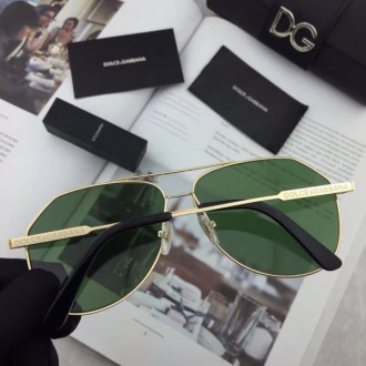 Men's Women's Dolce amp; Gabbana DG2129 Sunglasses Dark Green