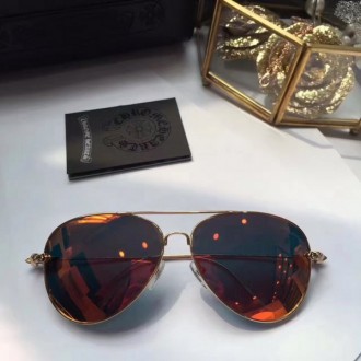 Men's Women's Chrome Hearts Polarized Eyewear Red Lenses