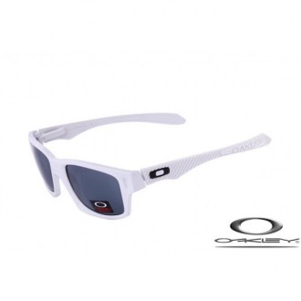 Oakley Jupiter Carbon Sunglasses White Frame Gray Iridium Lens OAKLEY20156201