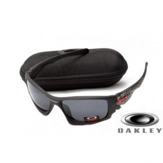  Oakley Ten Sunglasses Black Frame Gray Lens OAKLEY201567431
