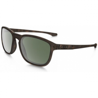 Oakley Enduro Sunglasses Matte Dark Tortoise Brown Frame Dark Grey Lens