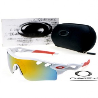Oakley Replicas RadarLock Path Sunglasses Mens Polishing White Vented Yellow Iridium Lens