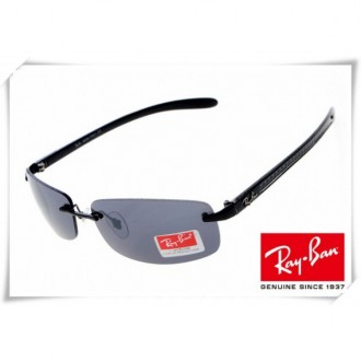 Ray Ban RB8304 Tech Sunglasses Black Frame Grey Lens
