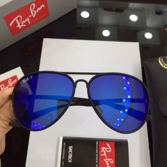 Men's Women's Ray Ban RB4180 Sunglasses Blue