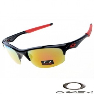 Oakley Bottle Rocket Sunglasses Polished Black Frame Fire Iridium Lens
