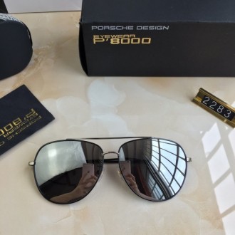 Porsche Design P2283 Sunglasses Silver Gray