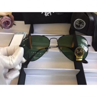 Men's Women's Ray Ban Dark Blue aviator Sunglasses