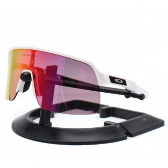 Oakley Sutro Lite sunglasses Matte White frame Ruby lens